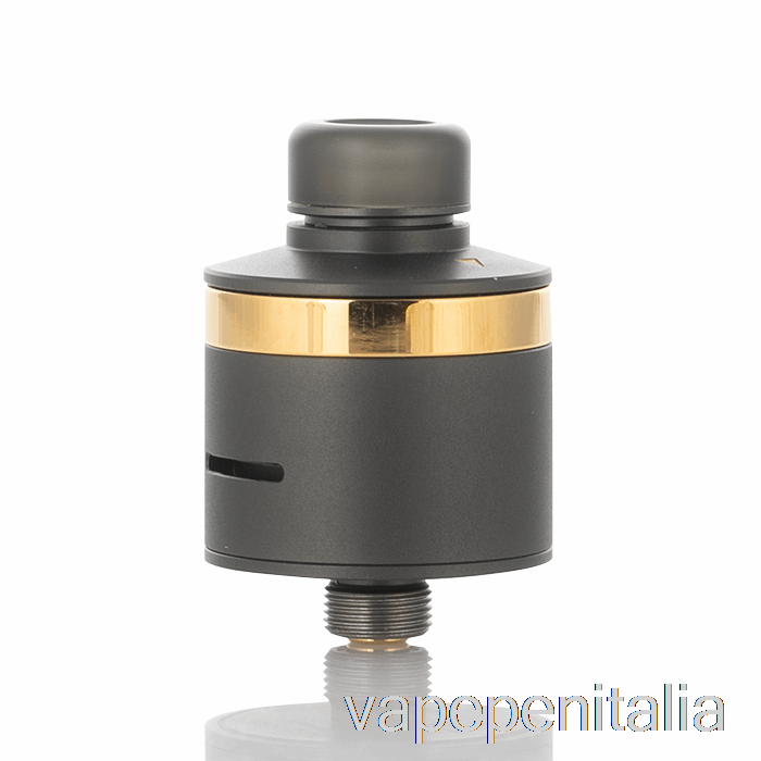 Penna Vape Bp Mods Bushido V3 22mm Bf Rda Dlc Grigio + Oro